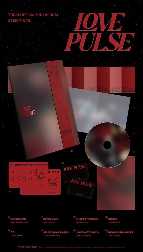 Treasure - Love pulse (CD Nieuw)