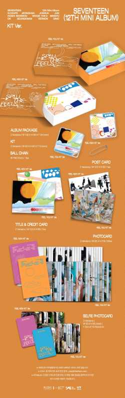 Seventeen - Spill the feels (accessoires)
