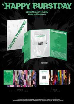 Seventeen - Happy burstday (accessoires)