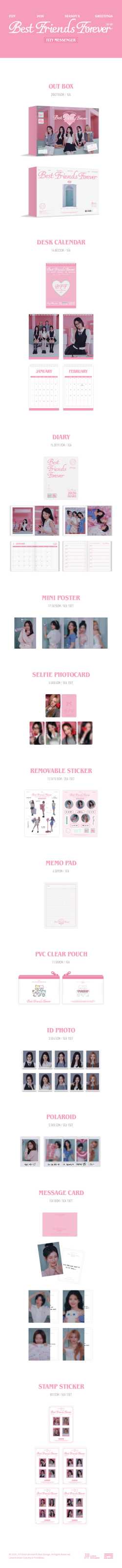 Itzy =calendar= - Season's greetings - itzy (accessoires)