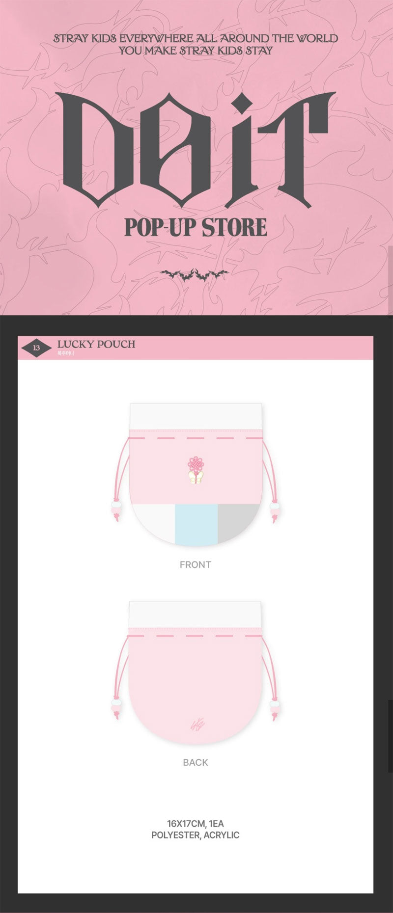 Stray Kids - Lucky Pouch (accessoires)