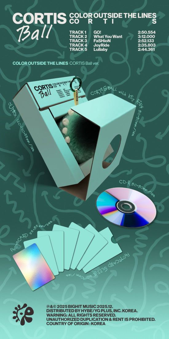 Cortis - Color outside the lines (CD Nieuw)