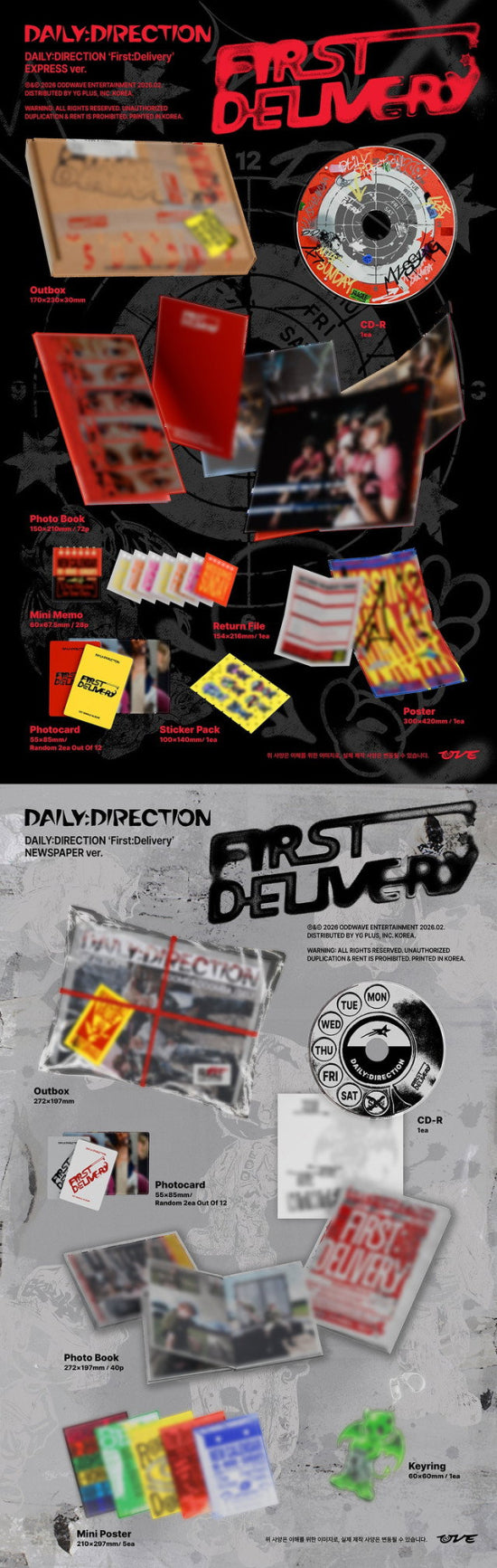 Daily:direction - First:delivery (CD Nieuw)