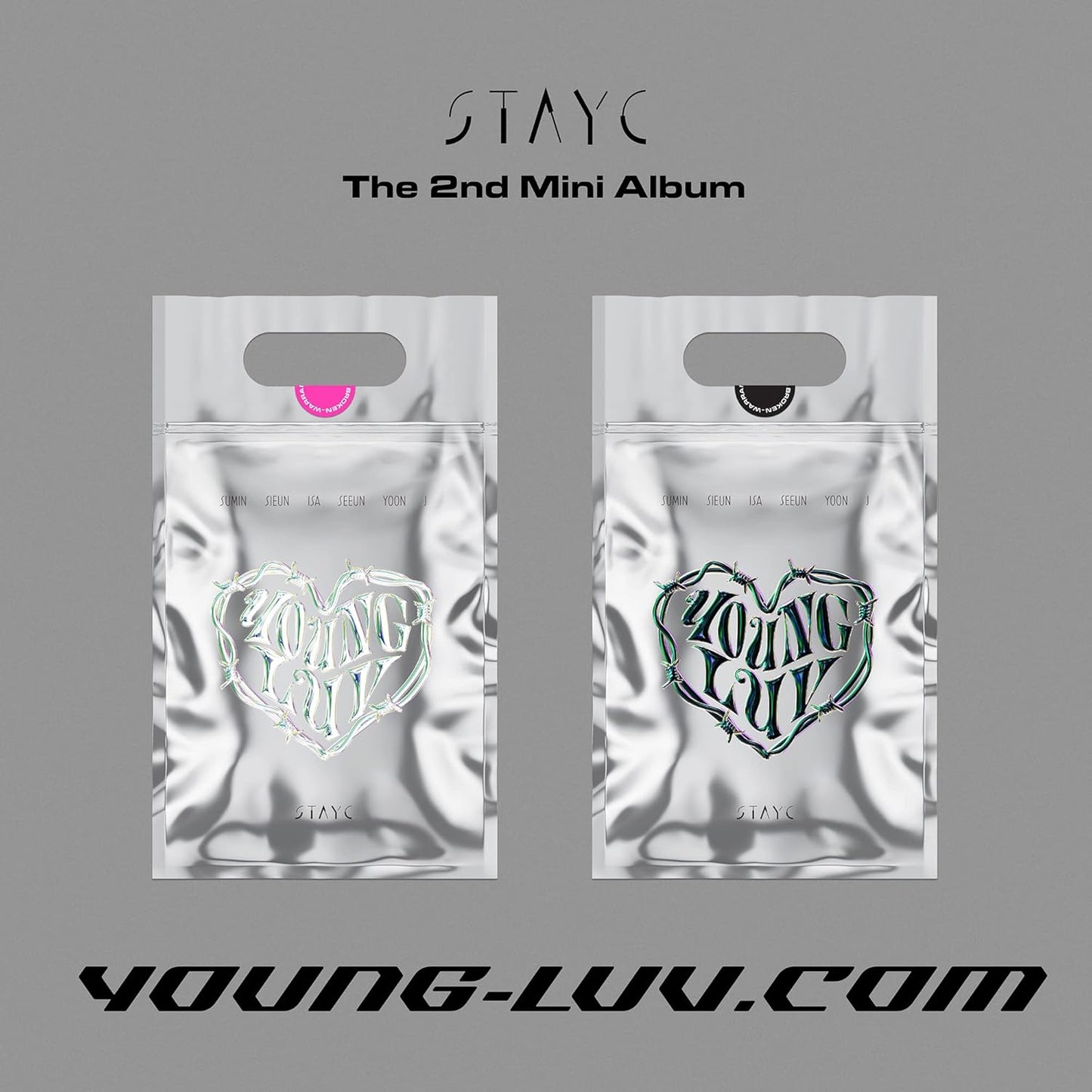 Stayc - Young-luv.com (KPOP CD Nieuw)