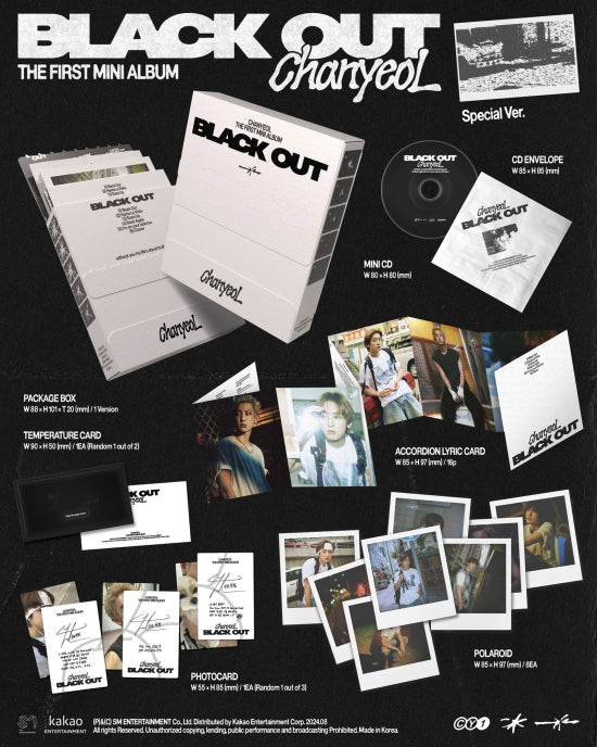 Chanyeol - Black out (CD Nieuw)