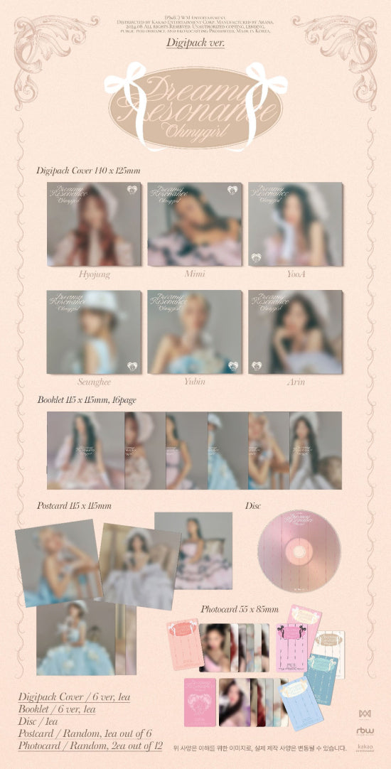 Oh My Girl - Dreamy resonance (CD Nieuw)