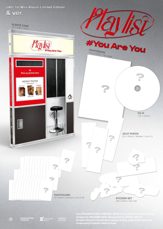 Uau - Playlist #you are you (CD Nieuw)