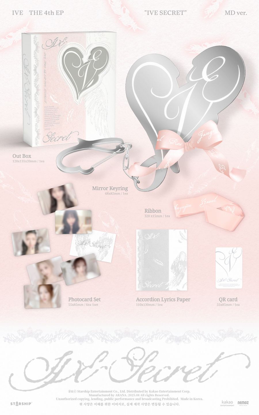 Ive - Ive secret (accessoires)