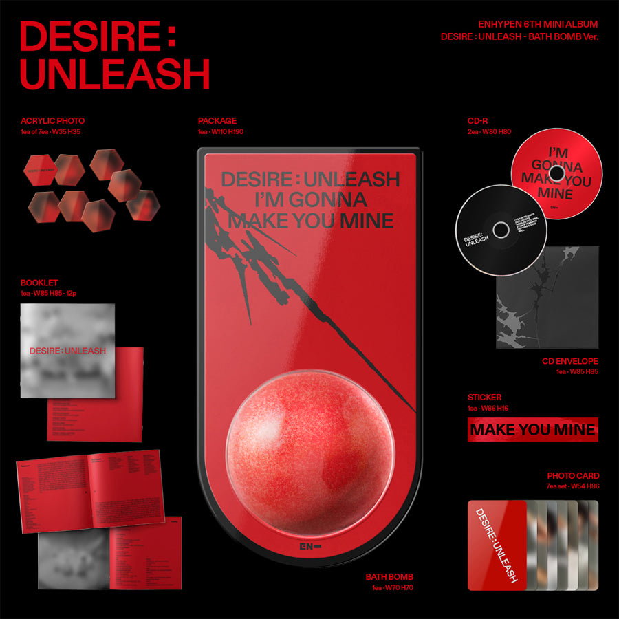 Enhypen - Desire: unleash (CD Nieuw)