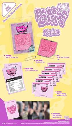 Kep1er - Bubble gum (accessoires)