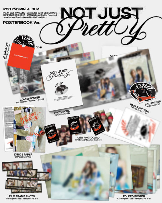 Izna - Not just pretty (CD Nieuw)