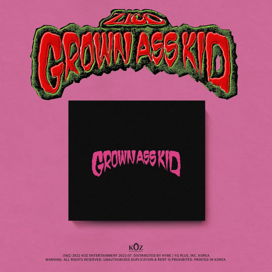 Zico - Grown ass kid (CD Nieuw)