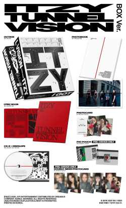 Itzy - Tunnel vision (CD Nieuw)