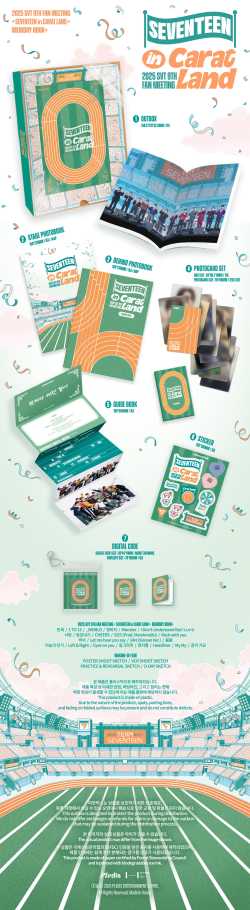 Seventeen - Seventeen in carat land memory book+ (accessoires)