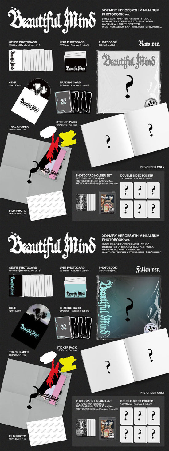 Xdinary Heroes - Beautiful mind (CD Nieuw)