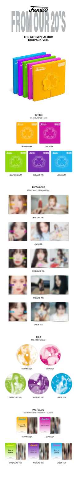 Fromis_9 - From our 20's (CD Nieuw)