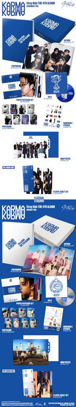 Stray Kids - Karma (Random version CD Nieuw)