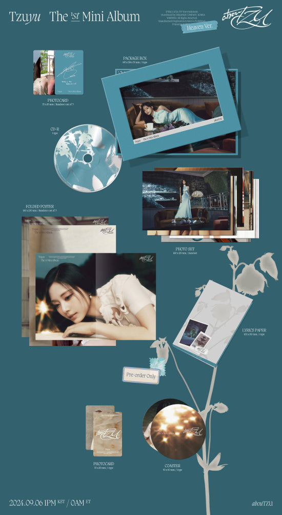 Tzuyu - Aboutzu (CD Nieuw)