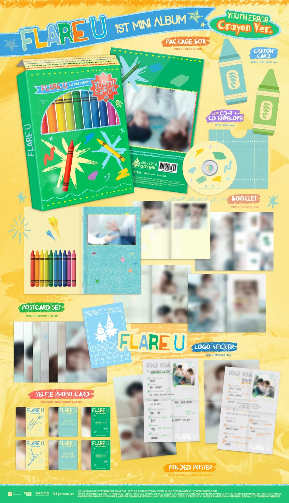 Flare U - Youth error (CD Nieuw)