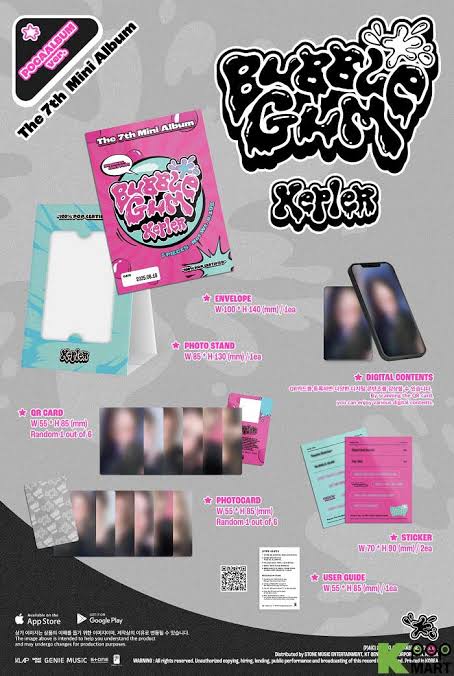 Kep1er - Bubble gum (accessoires)