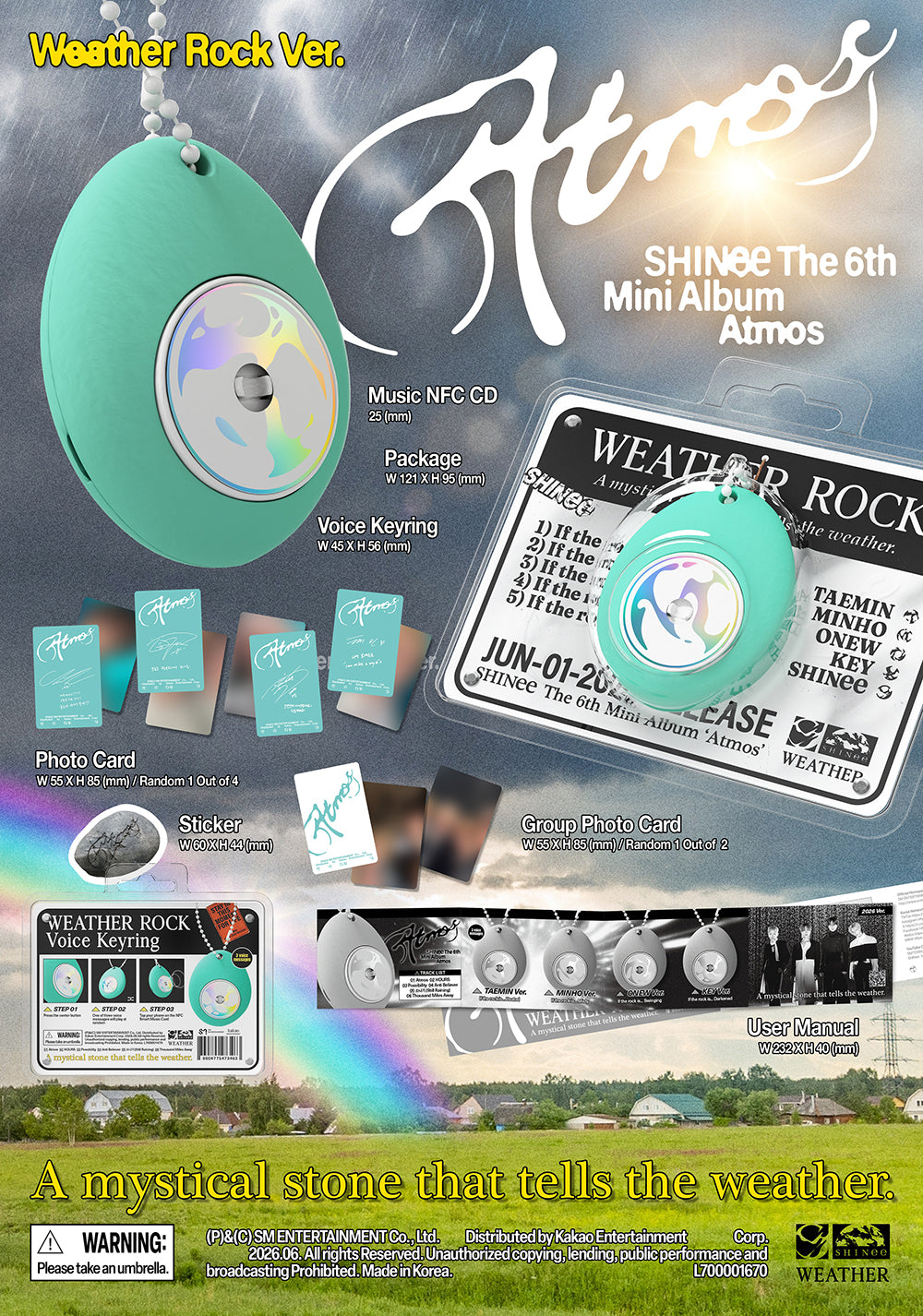 Shinee - Atmos (accessoires)
