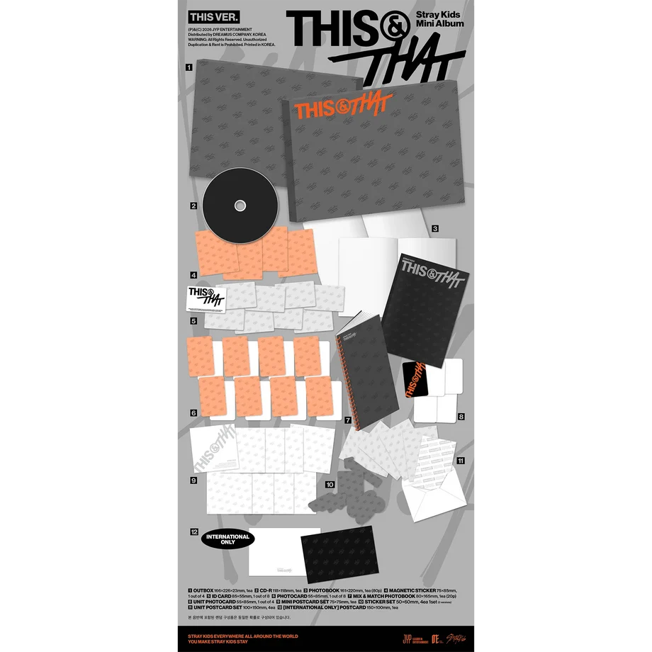 Stray Kids - This & that (CD Nieuw)