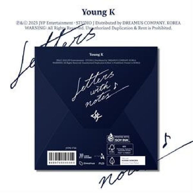 Young K - Letters with notes (CD Nieuw)