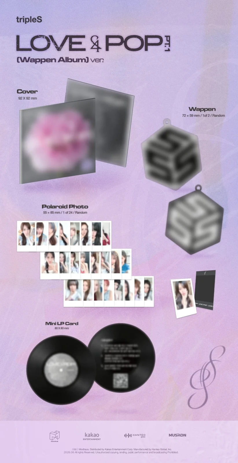 Triples - Love&pop pt.1 (accessoires)