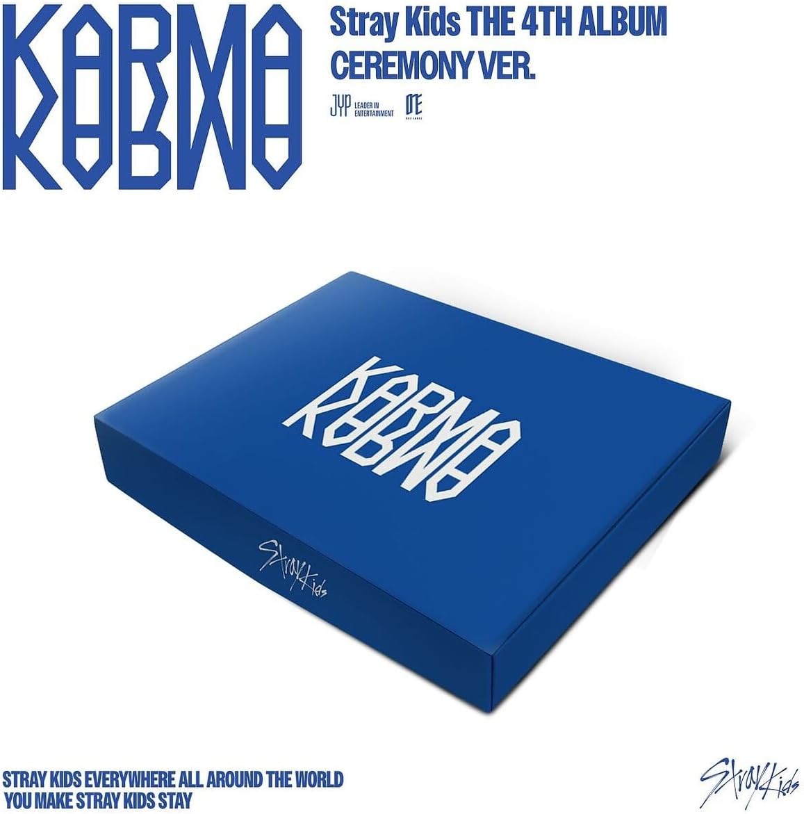 Stray Kids - Karma (Blue version CD Nieuw)