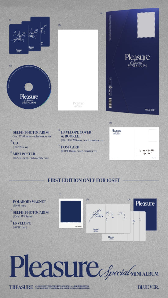 Treasure - Treasure special mini album: pleasure (CD Nieuw)