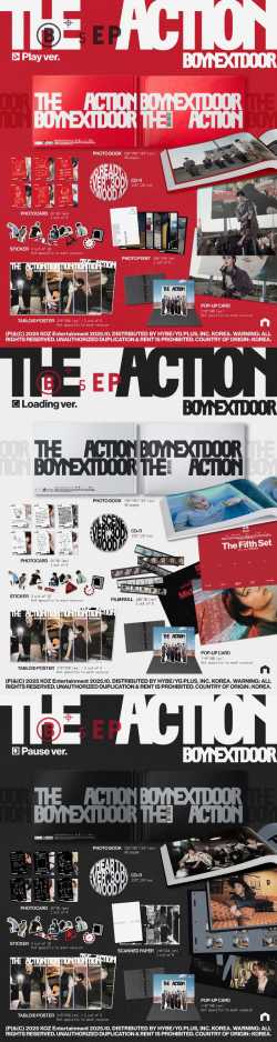 Boynextdoor - The Action - Random Photobook Edition (CD Nieuw)