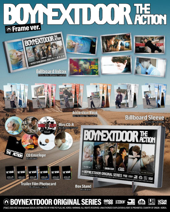 Boynextdoor - The Action - Frame Version (CD Nieuw)