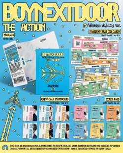 Boynextdoor - The action (accessoires)