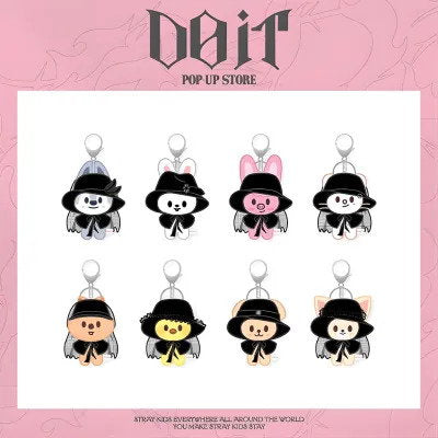 Stray Kids - Skzoo Costume Magnet - Dwaekki plush keyring (Merchandise)