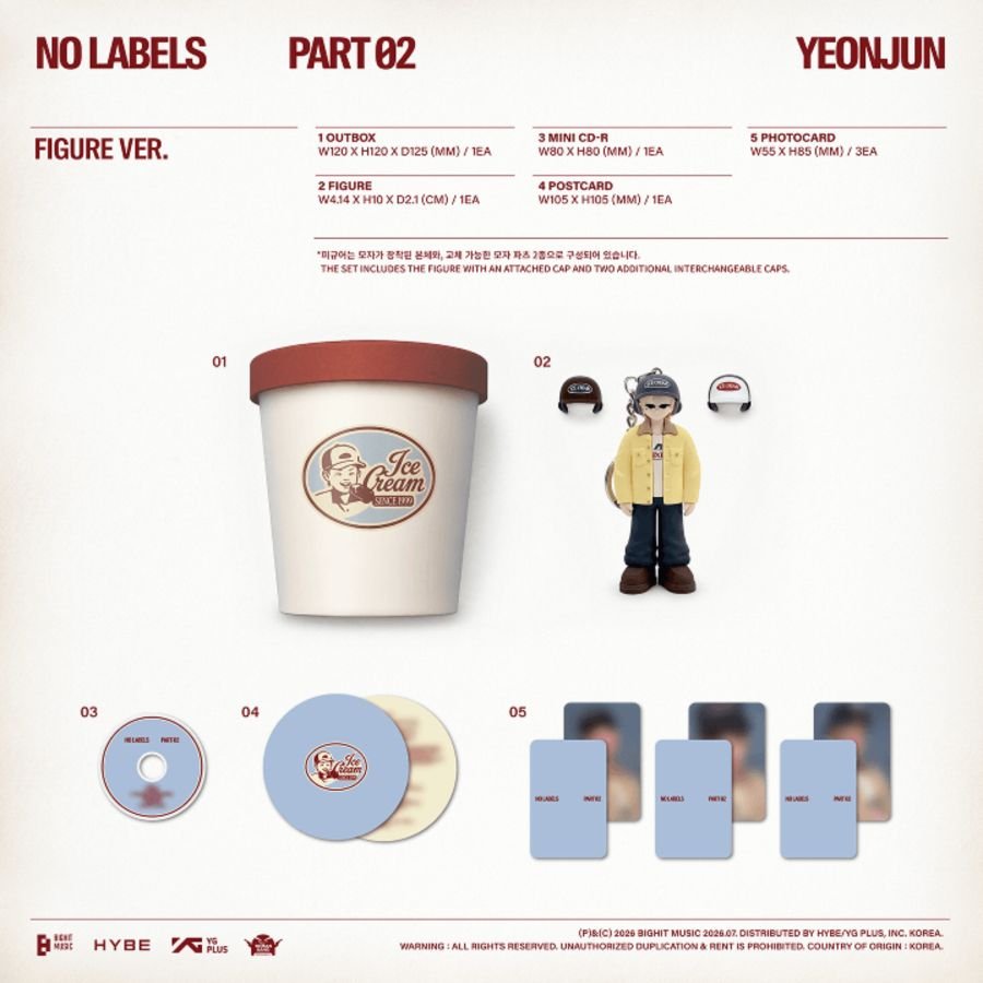 Yeonjun - No labels: part 02 (CD Nieuw)