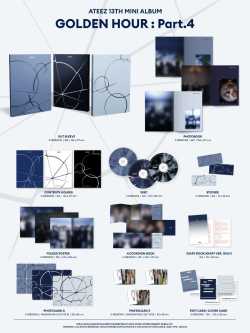 Ateez - Golden hour: part.4 (CD Nieuw)