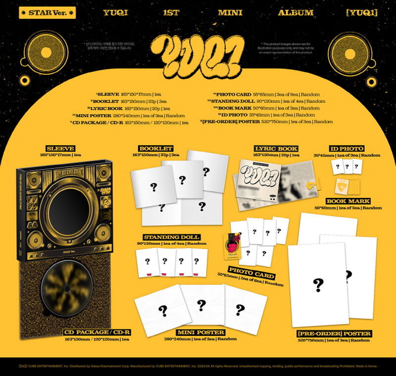 Yuqi - Yuq1 (CD Nieuw)