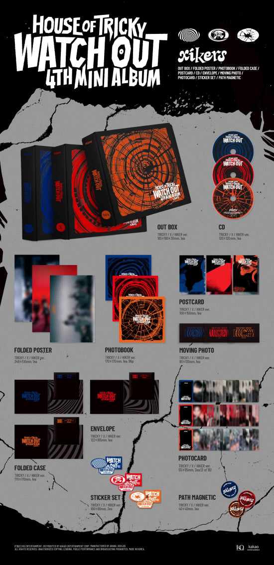 Xikers - House of tricky: watch out (CD Nieuw)