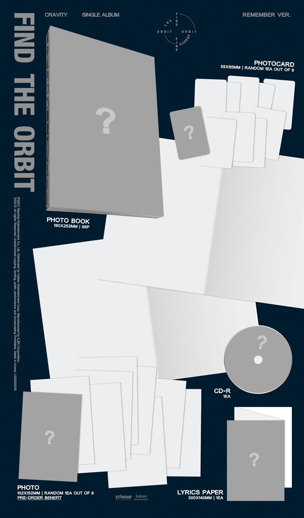 Cravity - Find the orbit (CD Nieuw)