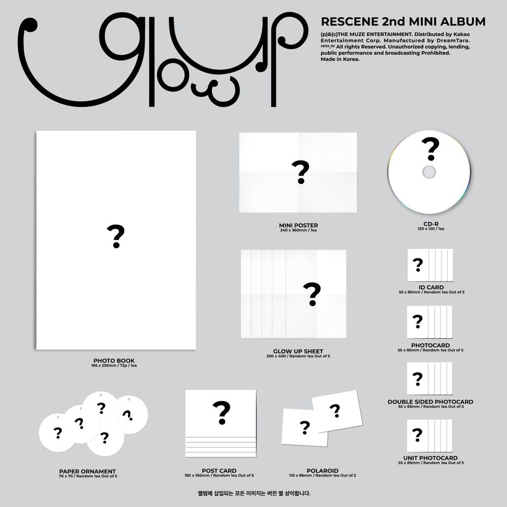 Rescene - Glow up (CD Nieuw)
