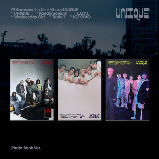 P1harmony - Unique (Random version CD Nieuw)