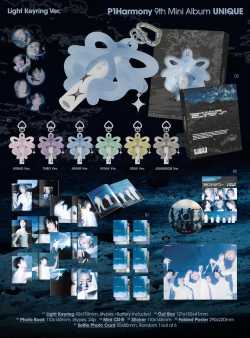 P1harmony - Unique (Light Keyring Ver. CD Nieuw)
