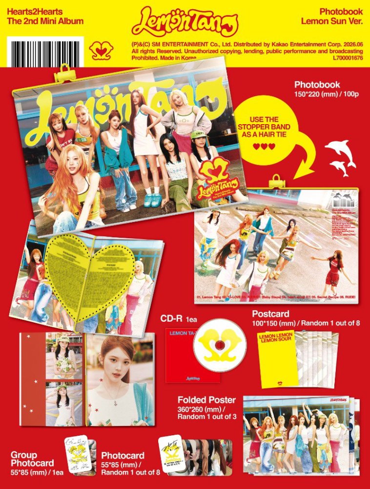 Hearts2hearts - Lemon tang (CD Nieuw)