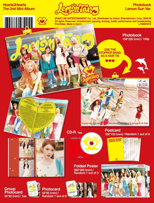Hearts2hearts - Lemon tang (CD Nieuw)