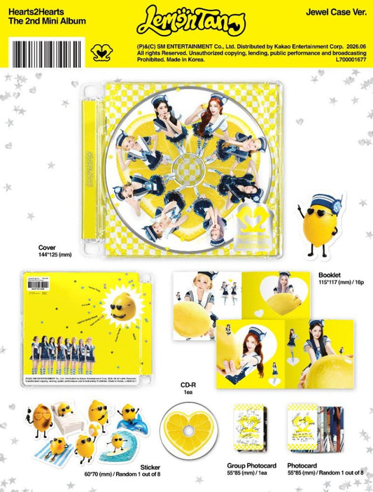 Hearts2hearts - Lemon tang (CD Nieuw)