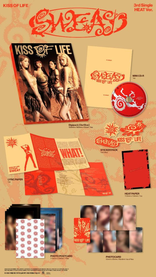 Kiss Of Life - Sweat (CD Nieuw)