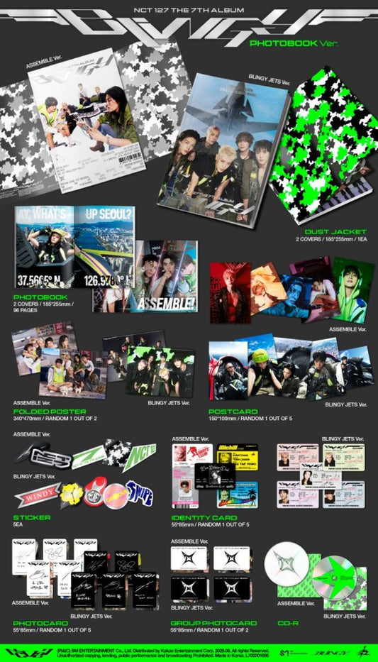 Nct 127 - Blingy (Photobook Ver. CD Nieuw)