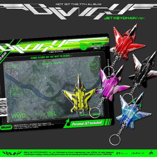 Nct 127 - Blingy (JET Keychain Ver. accessoires)