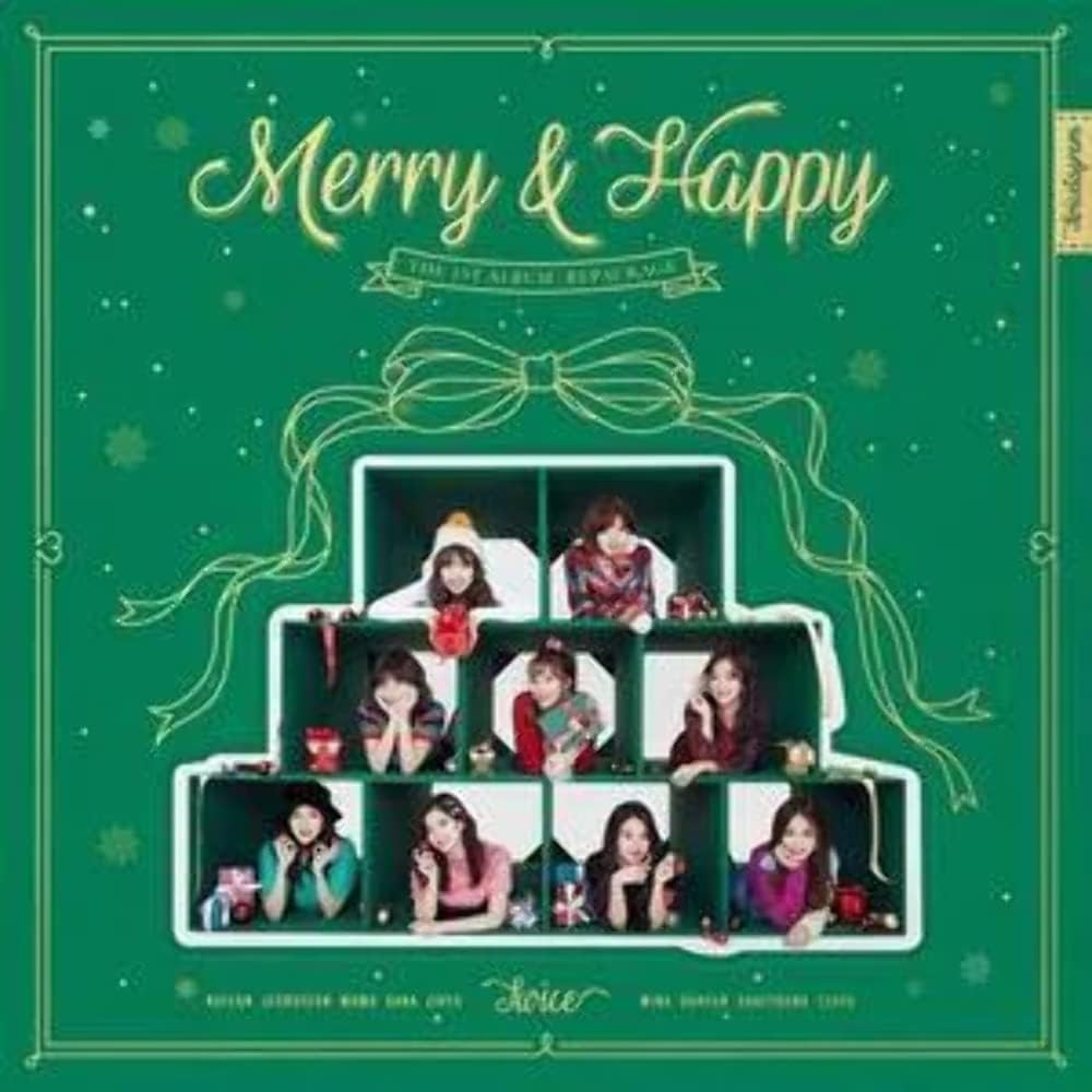 Twice - Merry & happy monograph (CD Nieuw)