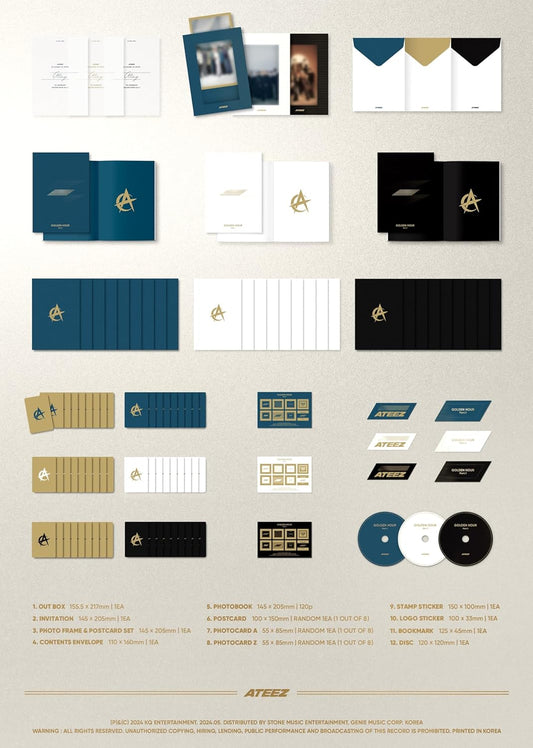 Ateez - Golden hour: part 1 (CD Nieuw)
